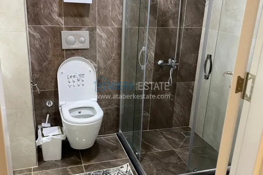 Purchase Furnished one-bedroom apartment in a residence with hotel infrastructure — Alanya, Avsallar district 13 