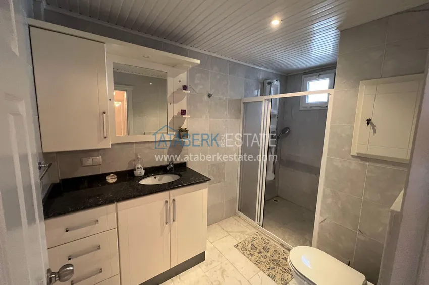 Purchase  3+1 furnished apartment directly from the owner — first coastal apartment, Tosmur district, Alanya 13 