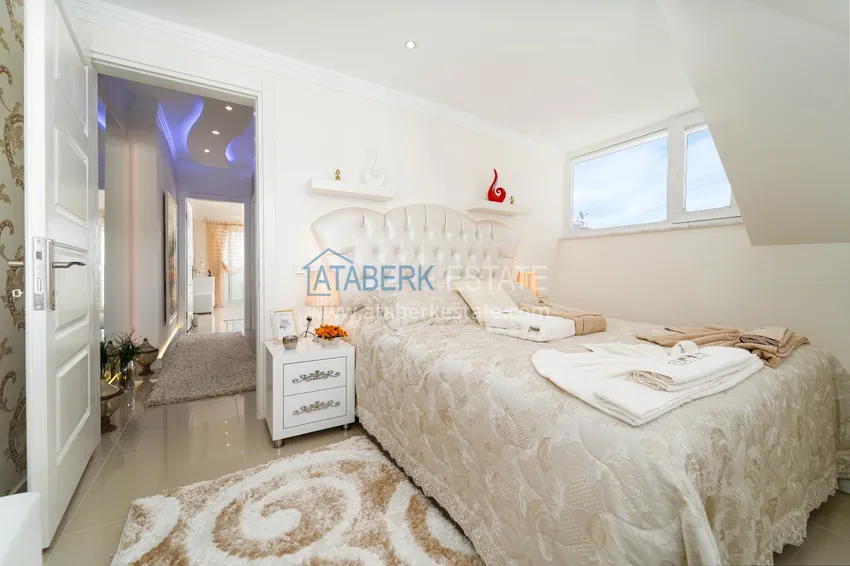 Purchase  Duplex penthouse in Kestel area, furnished — first coastline  13 