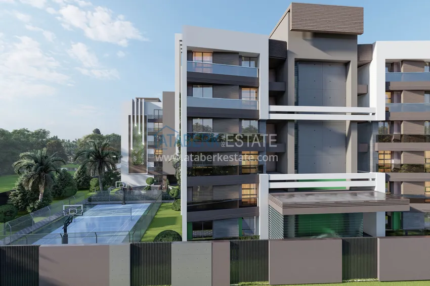Modern residential complex in Antalya — comfort class, construction phase, Altintash district 13 