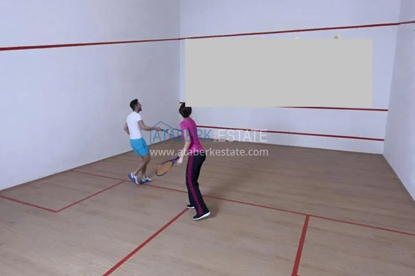 Turnkey three-room apartment in Alanya, Oba district in a premium residence 13 