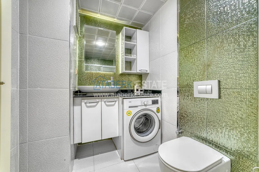 Purchase  Turnkey three-room apartment in Alanya, Oba district in a premium residence 13 