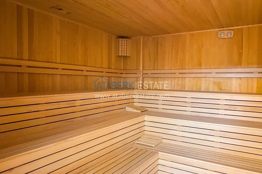 Apartment 1+1 with furniture and sea view, Mahmutlar district — Alanya 13 