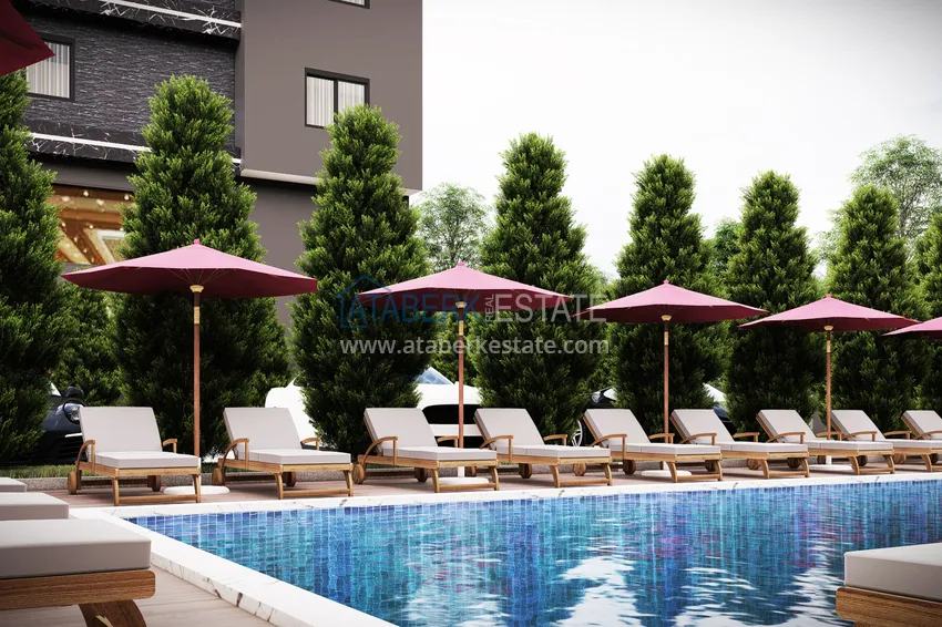 Complex under construction in Kargicak district, Alanya — investment property directly from the developer 17