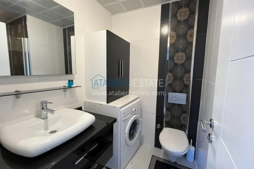 Purchase Cozy one-bedroom apartment on the very coast of the Mediterranean Sea, only 100 meters — Kestel district, Alanya 14 