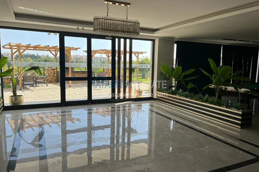 Modern turnkey one-bedroom apartment in a new complex — Alanya, Oba district  14 