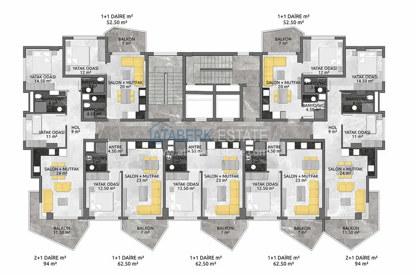 Buy cheap New residential complex in Mahmutlar, Alanya! Apartments from the developer 1 