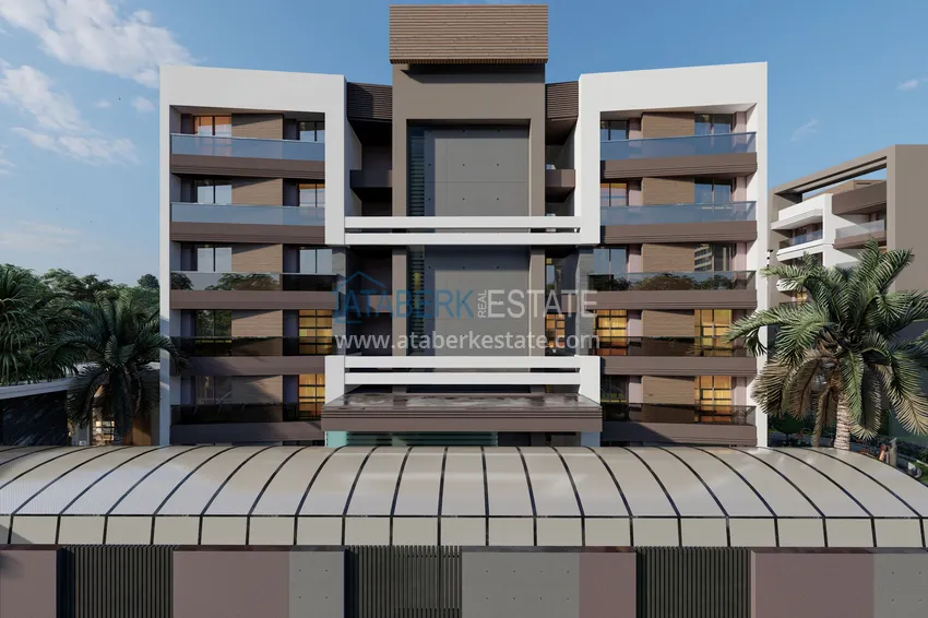 Modern residential complex in Antalya — comfort class, construction phase, Altintash district 14 