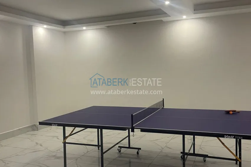 Furnished 1+1 apartment in a new modern complex in Gazipasa 25 