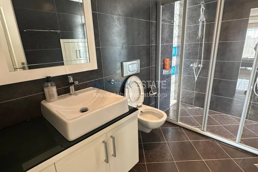 Purchase Real estate for a residence permit. Furnished duplex penthouse in Alanya, Cikcilli district 15 