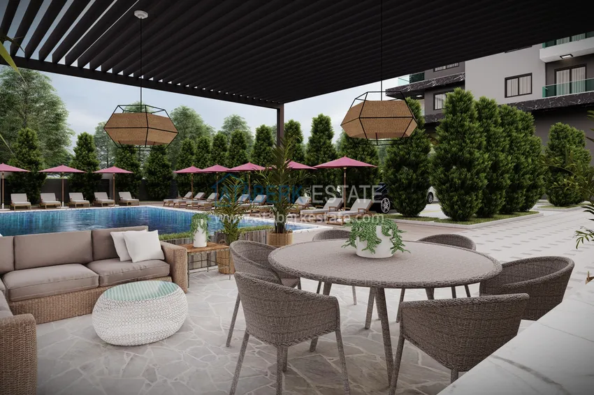 Complex under construction in Kargicak district, Alanya — investment property directly from the developer 18