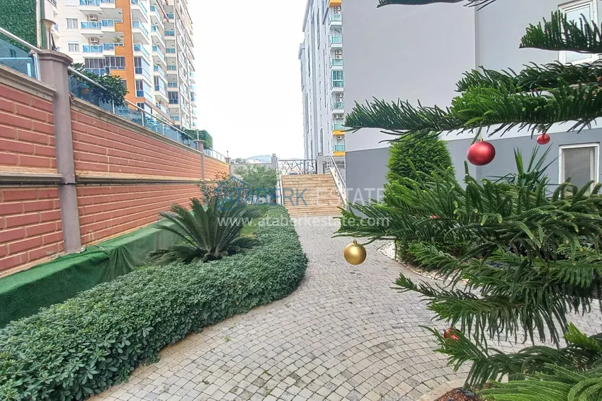 Urgent sale! 1+1 furnished apartment in a modern complex, Mahmutlar district — Alanya 15 