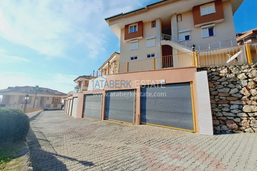 Furnished townhouse with panoramic views in Alanya, Kargicak district 15 
