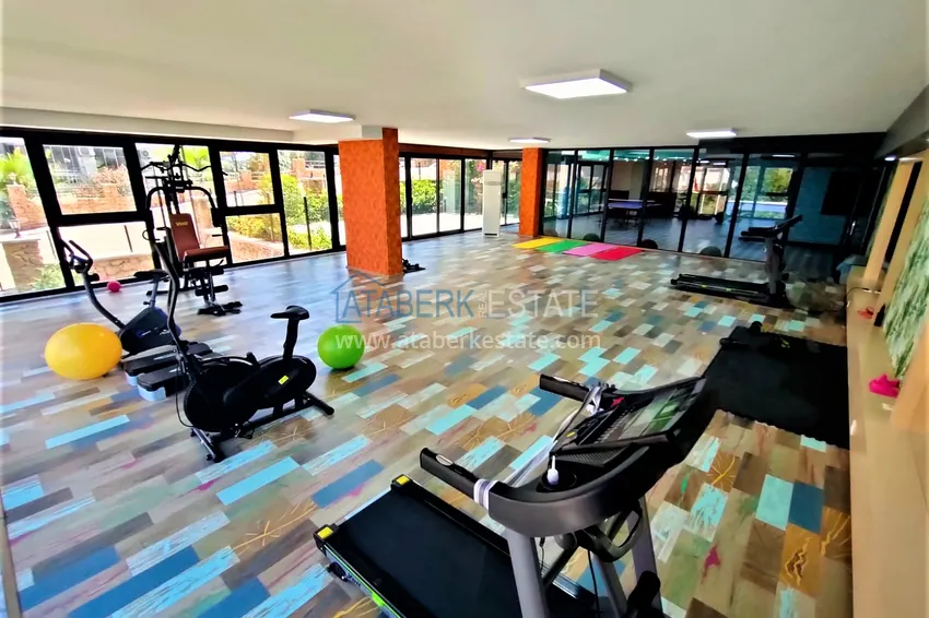 Apartment in Alanya, Tosmur district - modern interior, view of the sea and the Dim River 15