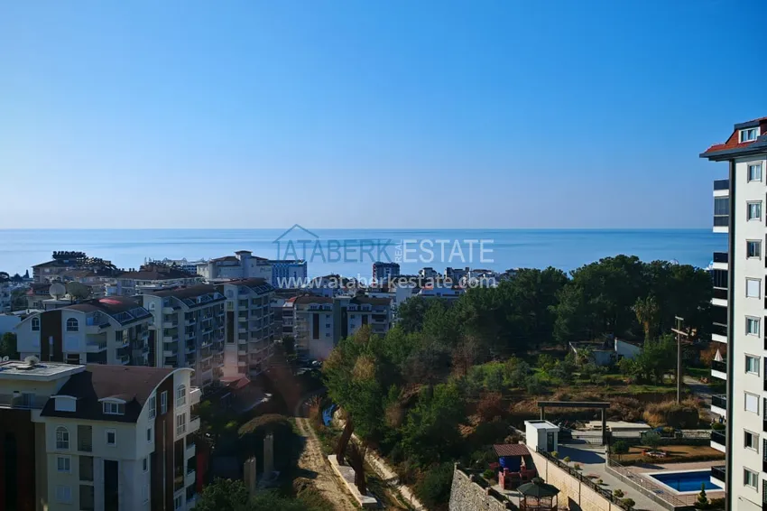 Purchase  Apartment in Alanya from the owner - with a fine finish and sea view, Avsallar district  15 