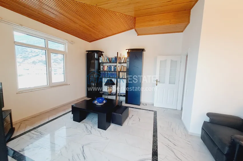 Purchase  Duplex in the center of Alanya - suitable for a residence permit, with furniture and a jacuzzi on the outdoor terrace  16 