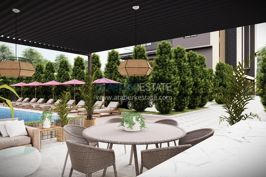 Complex under construction in Kargicak district, Alanya — investment property directly from the developer 19