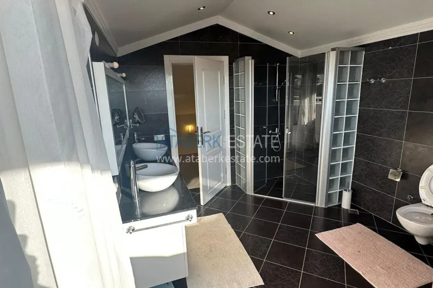 Purchase Real estate for a residence permit. Furnished duplex penthouse in Alanya, Cikcilli district 16 