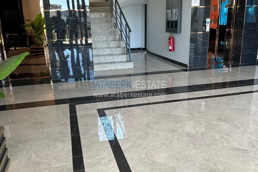 Modern turnkey one-bedroom apartment in a new complex — Alanya, Oba district  16 