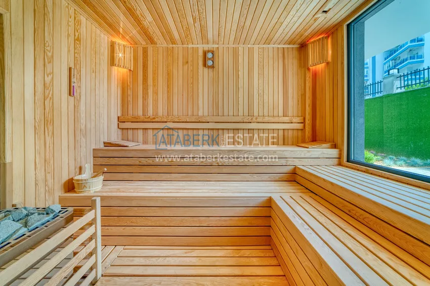 2+1 apartment in Alanya, Oba district in a new residential complex  17 