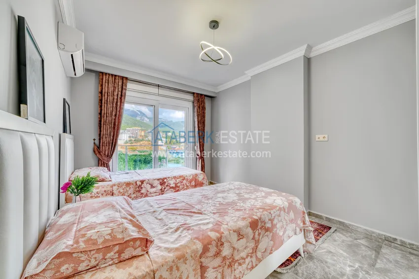 Purchase  Turnkey three-room apartment in Alanya, Oba district in a premium residence 16 