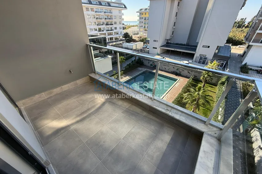 Purchase  Turnkey one-bedroom apartment in a comfort-class complex — second coastline, Kargicak district, Alanya  16 