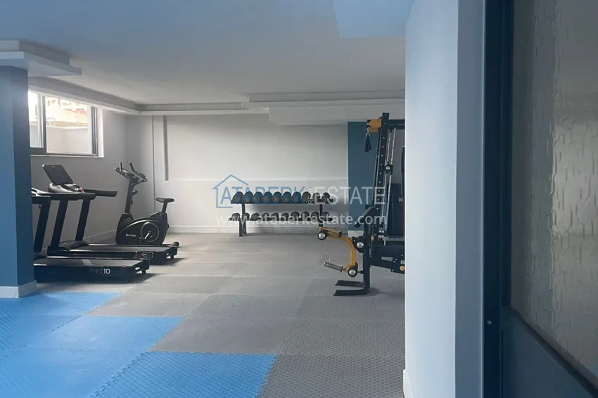 Furnished 1+1 apartment in a new modern complex in Gazipasa 26 