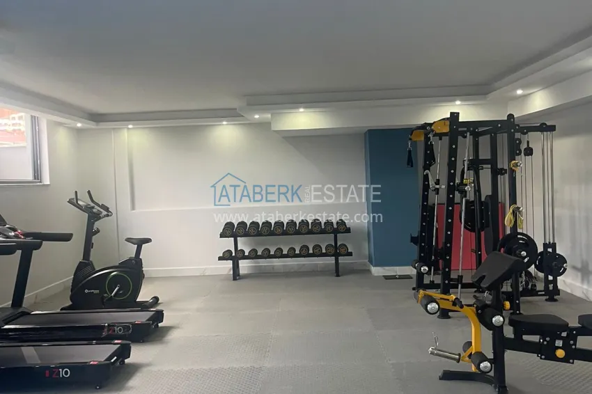 Furnished 1+1 apartment in a new modern complex in Gazipasa 27 