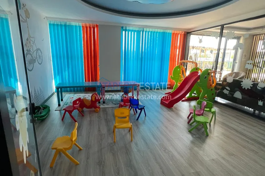 Modern turnkey one-bedroom apartment in a new complex — Alanya, Oba district  19 