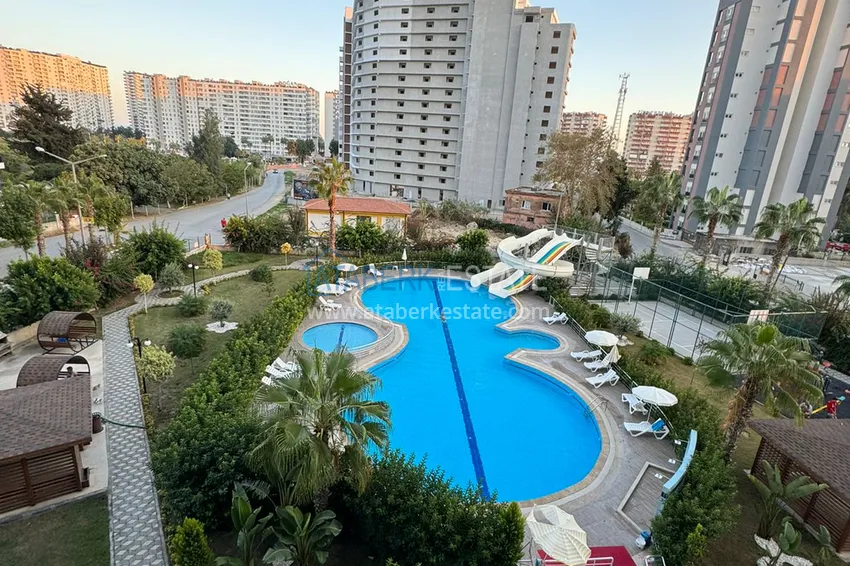 One bedroom apartment with furniture in a well-maintained complex — Mersin, Tomyuk district 1 