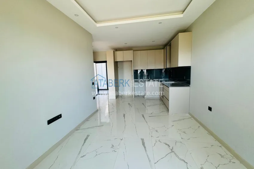 Purchase One bedroom apartment with mountain views in a modern complex — Kargicak, Alanya 1 