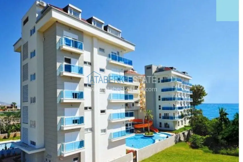 Duplex penthouse in Kestel area, furnished — first coastline  1 