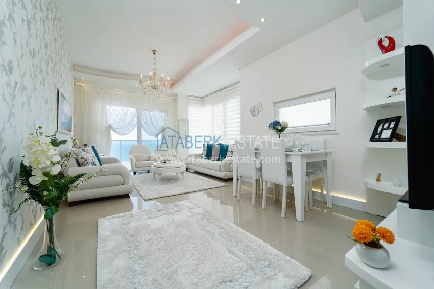 Purchase  Duplex penthouse in Kestel area, furnished — first coastline  1 