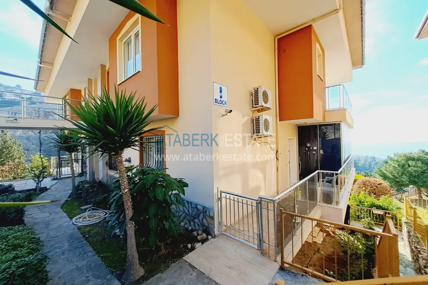 Purchase Furnished townhouse with panoramic views in Alanya, Kargicak district 1 