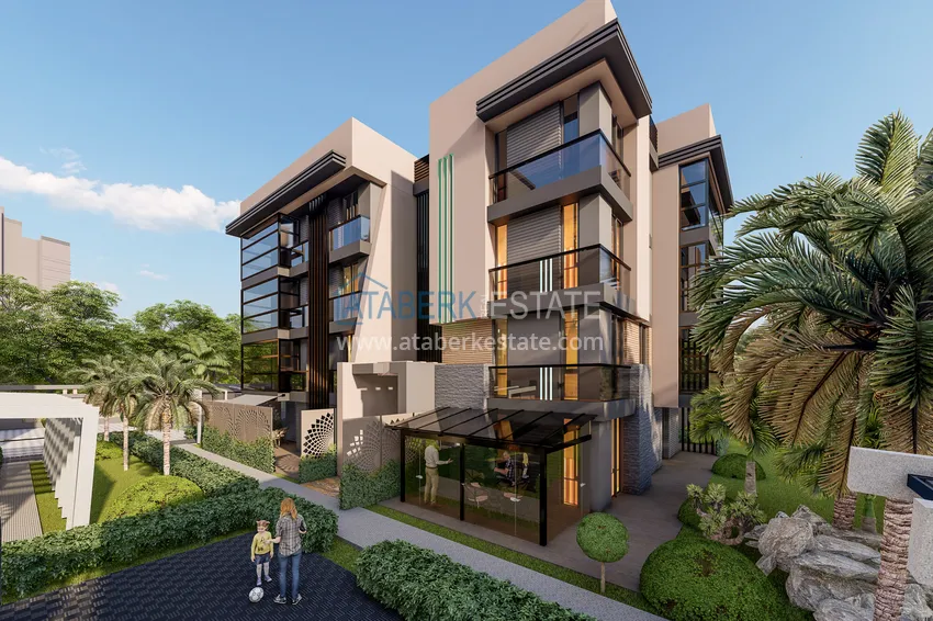 Modern apartments from a developer in Altintash, Antalya — a comfortable complex under construction 2 