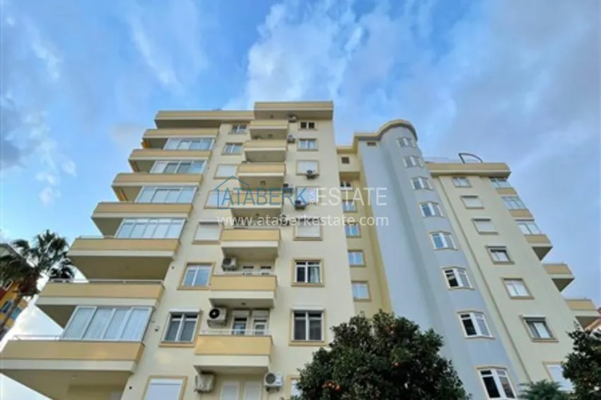 Duplex in the center of Alanya - suitable for a residence permit, with furniture and a jacuzzi on the outdoor terrace  1 