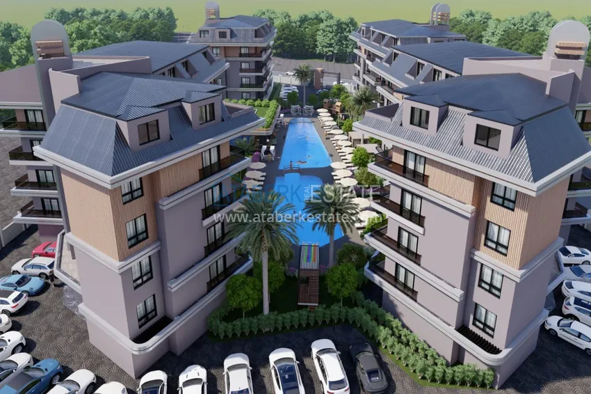 One bedroom apartment from an investor in Oba, Alanya  1 