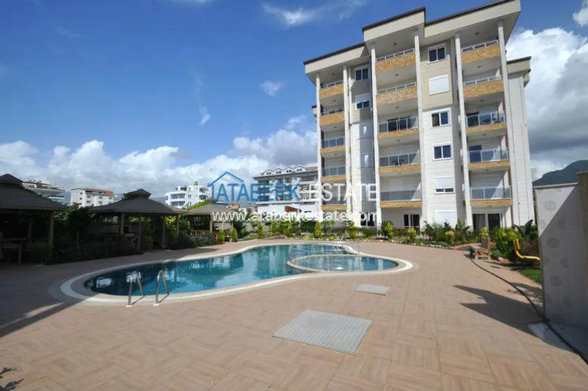 Cozy one-bedroom apartment on the very coast of the Mediterranean Sea, only 100 meters — Kestel district, Alanya 1 