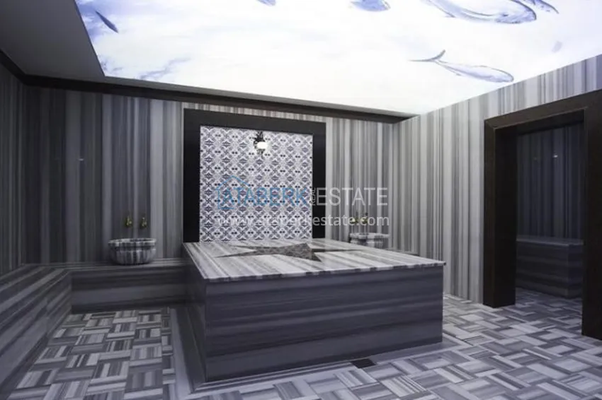 Apartment in Alanya, Tosmur district - modern interior, view of the sea and the Dim River 18