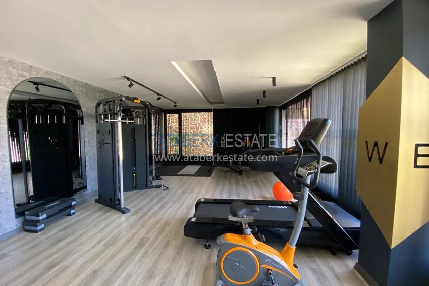 Modern turnkey one-bedroom apartment in a new complex — Alanya, Oba district  21 