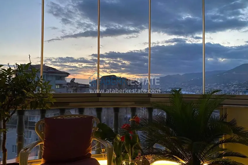 Purchase  Real estate for citizenship and residence permits. 2+1 apartment with sea and mountain views, Tosmur district — Alanya  27 