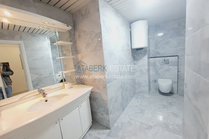 Purchase  Duplex in the center of Alanya - suitable for a residence permit, with furniture and a jacuzzi on the outdoor terrace  23 