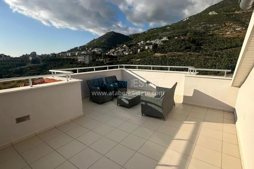 Purchase Real estate for a residence permit. Furnished duplex penthouse in Alanya, Cikcilli district 25 