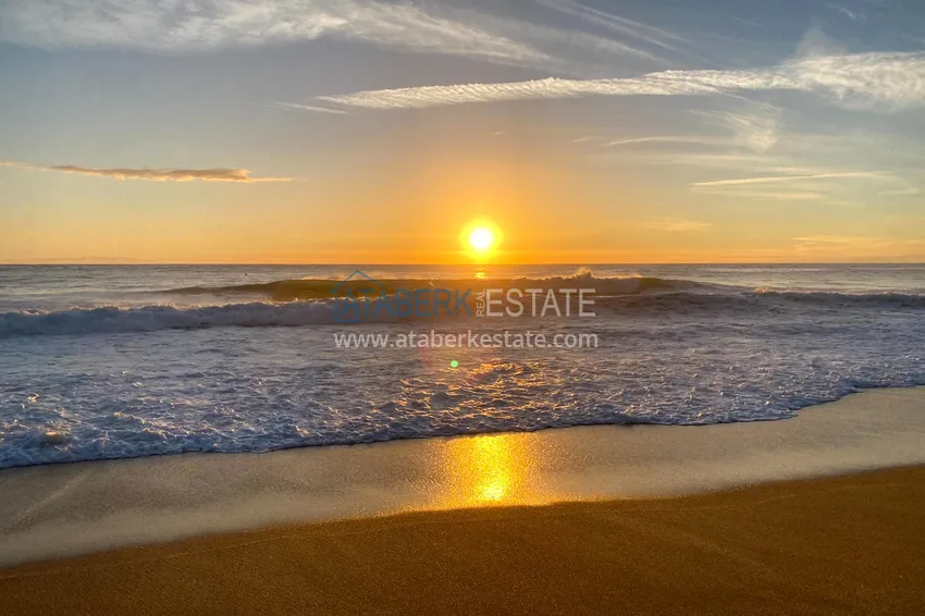 Furnished 2+1 apartment with sea view, suitable for a residence permit - Alanya center, Cleopatra beach area 25 