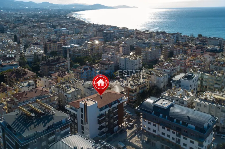 Turnkey one-bedroom apartment in the center of Alanya - near Hadjet Square 2 