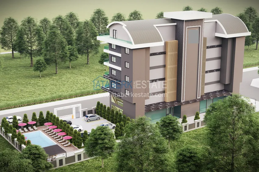 Complex under construction in Kargicak district, Alanya — investment property directly from the developer 6