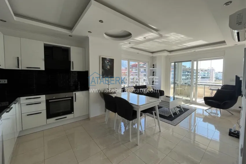 Purchase Cozy one-bedroom apartment on the very coast of the Mediterranean Sea, only 100 meters — Kestel district, Alanya 3 