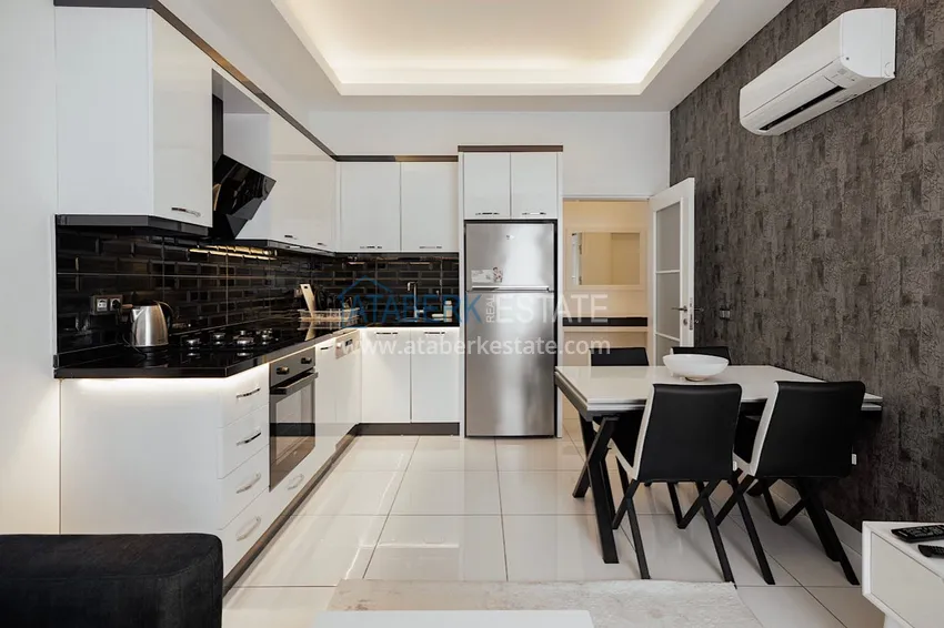 Purchase  Turnkey one-bedroom apartment in the center of Alanya - near Hadjet Square 2 