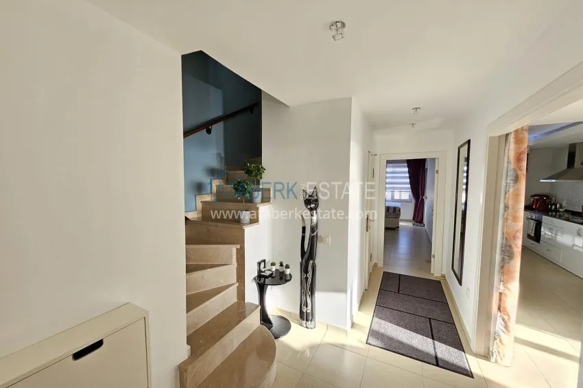 Purchase Duplex penthouse with original interior design and sea view — Mahmutlar district, Alanya 2 