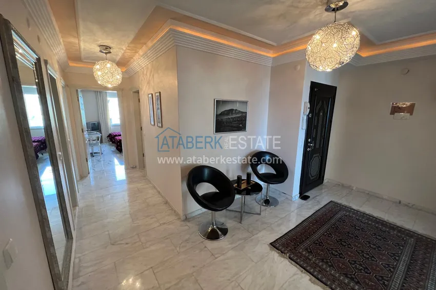 Purchase  3+1 furnished apartment directly from the owner — first coastal apartment, Tosmur district, Alanya 2 